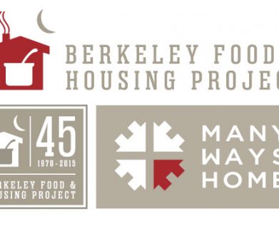 Logo suite for BFHP, a Bay Area non profit serving the homeless
