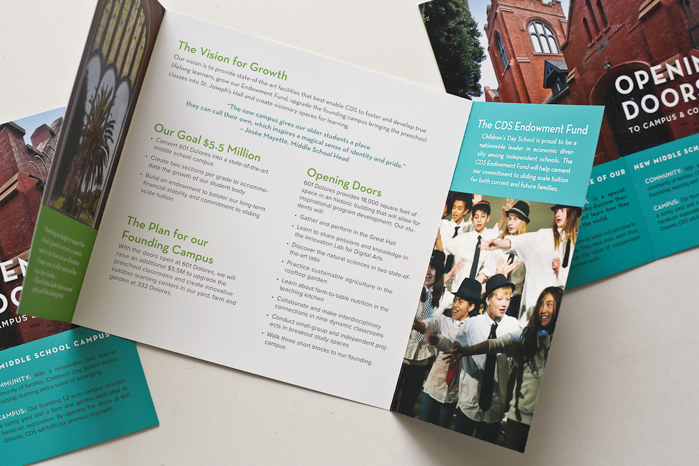 brochure design for capital campaign