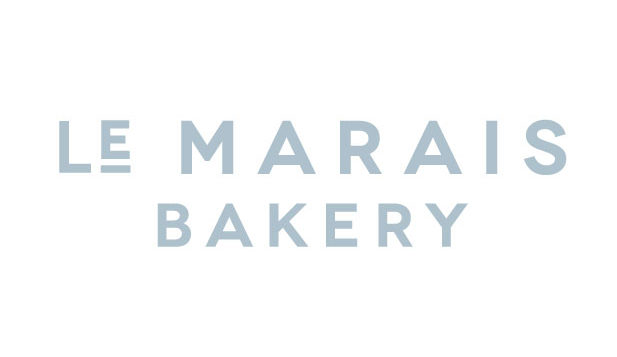 branding and logo for San Francisco restaurant and bakery Le Marais