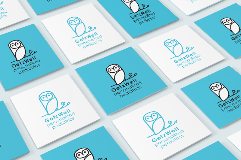 branding and stationery design for San Francisco pediatrician