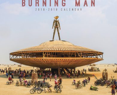 Burning Man design, calendar print design